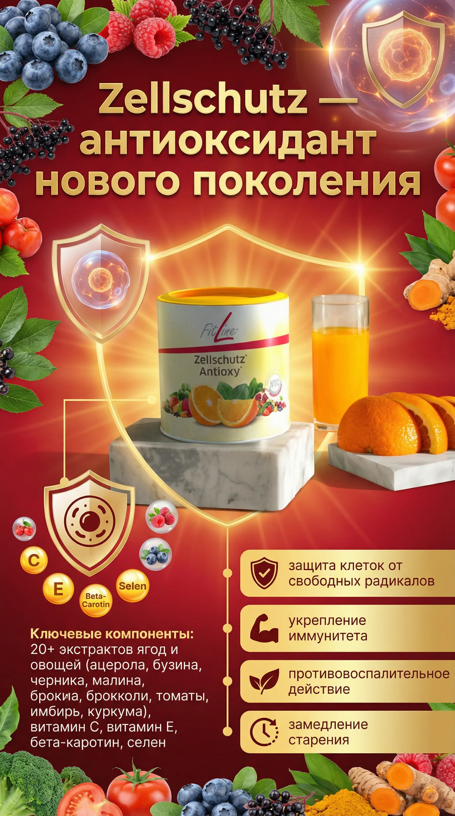 Антиоксидант нового поколения