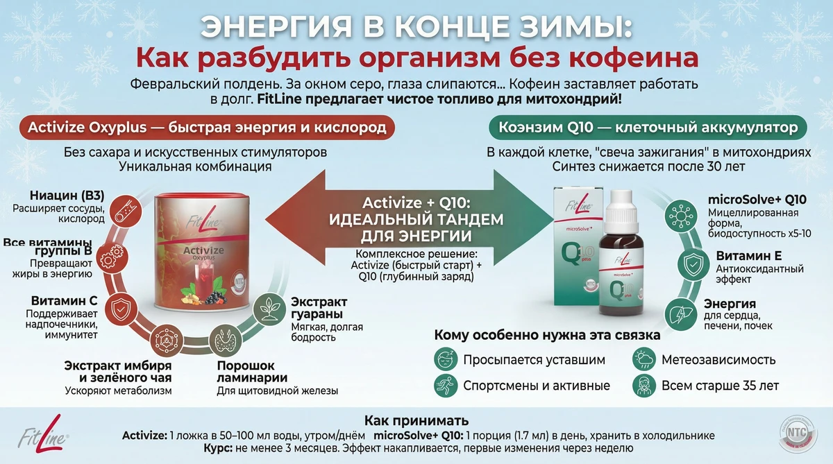 Энергия в конце зимы