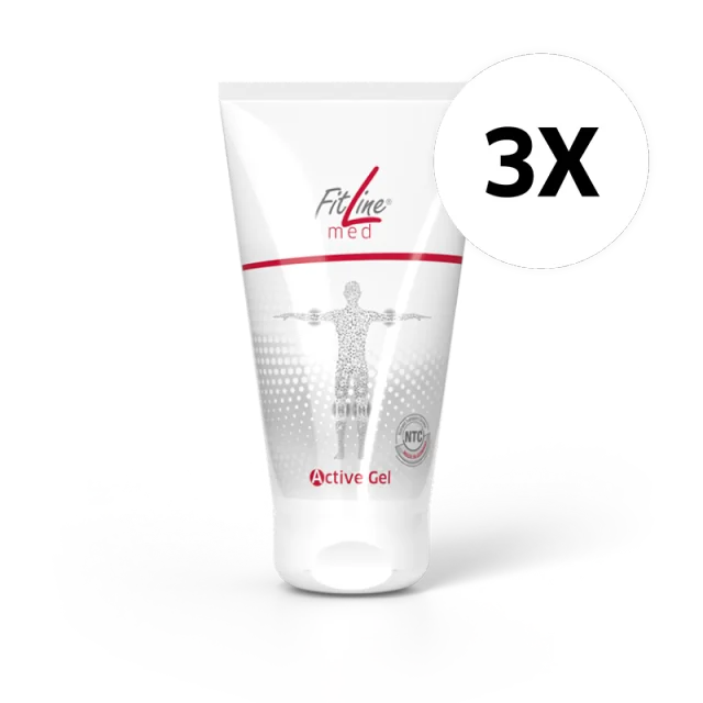 Акционный комплект из трёх FitLine Active Gel