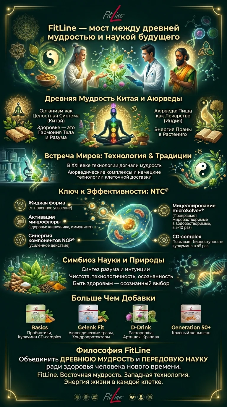 FitLine — мост между древней мудростью и наукой будущего