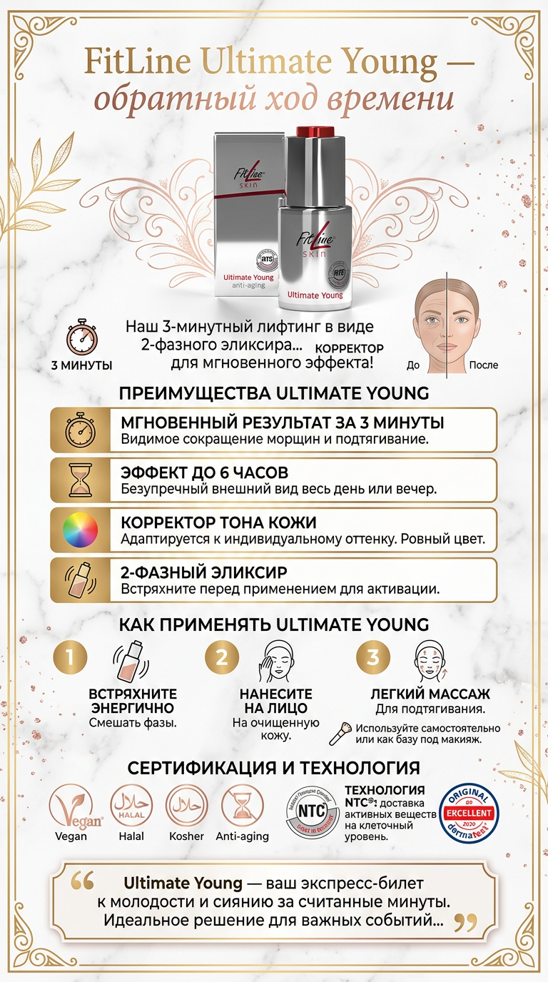 FitLine Ultimate Young — обратный ход времени