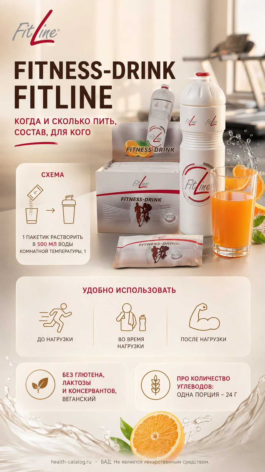 FitLine Fitness-Drink: когда и сколько пить, состав изотоника и для кого