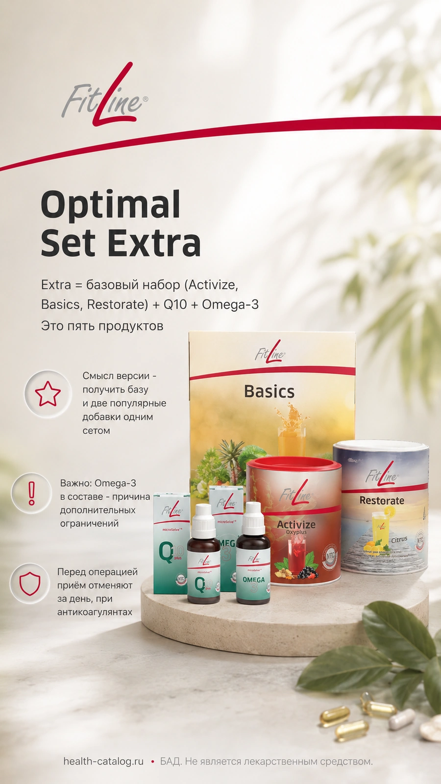 Optimal Set Extra: как принимать расширенный набор FitLine
