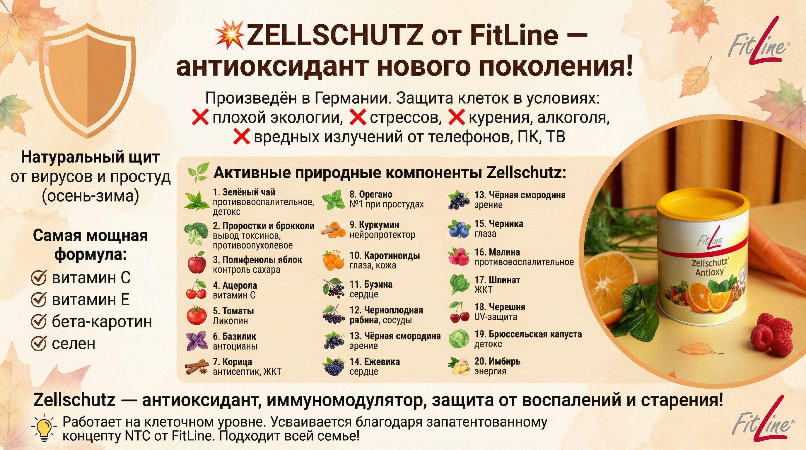 Антиоксидант нового поколения